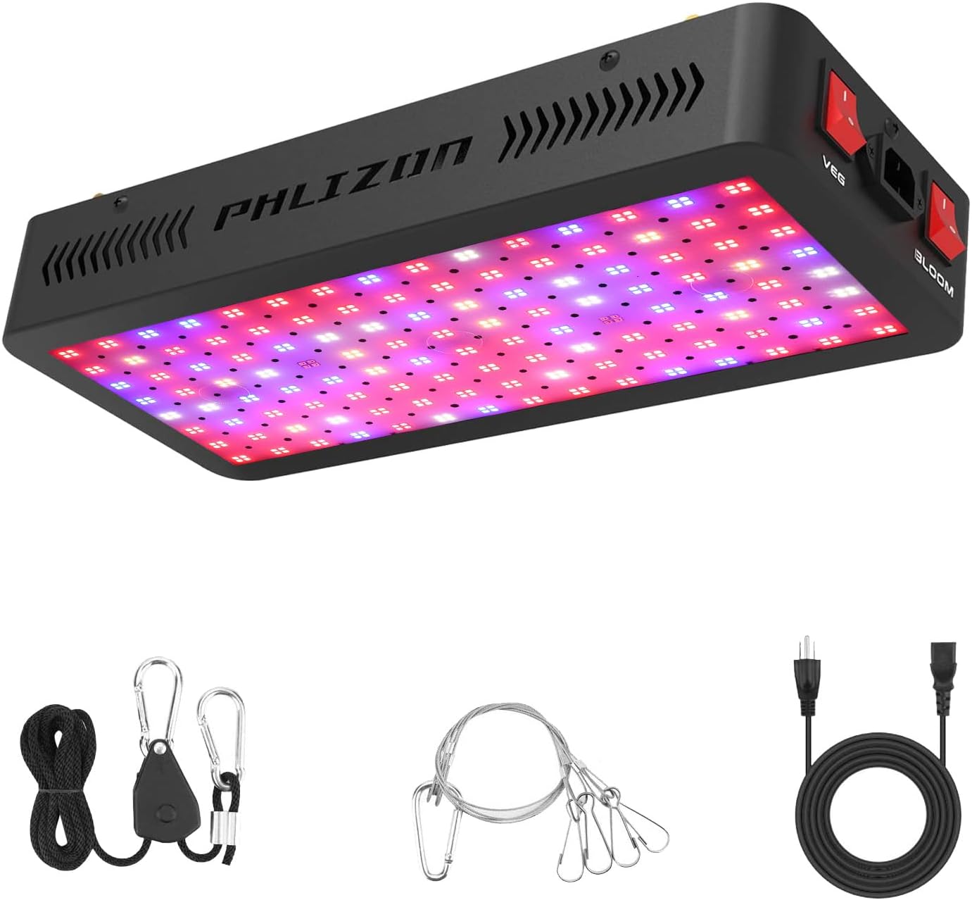 Plant Grow Light Full Spectrum - 1200W Full Spectrum LED Grow Light