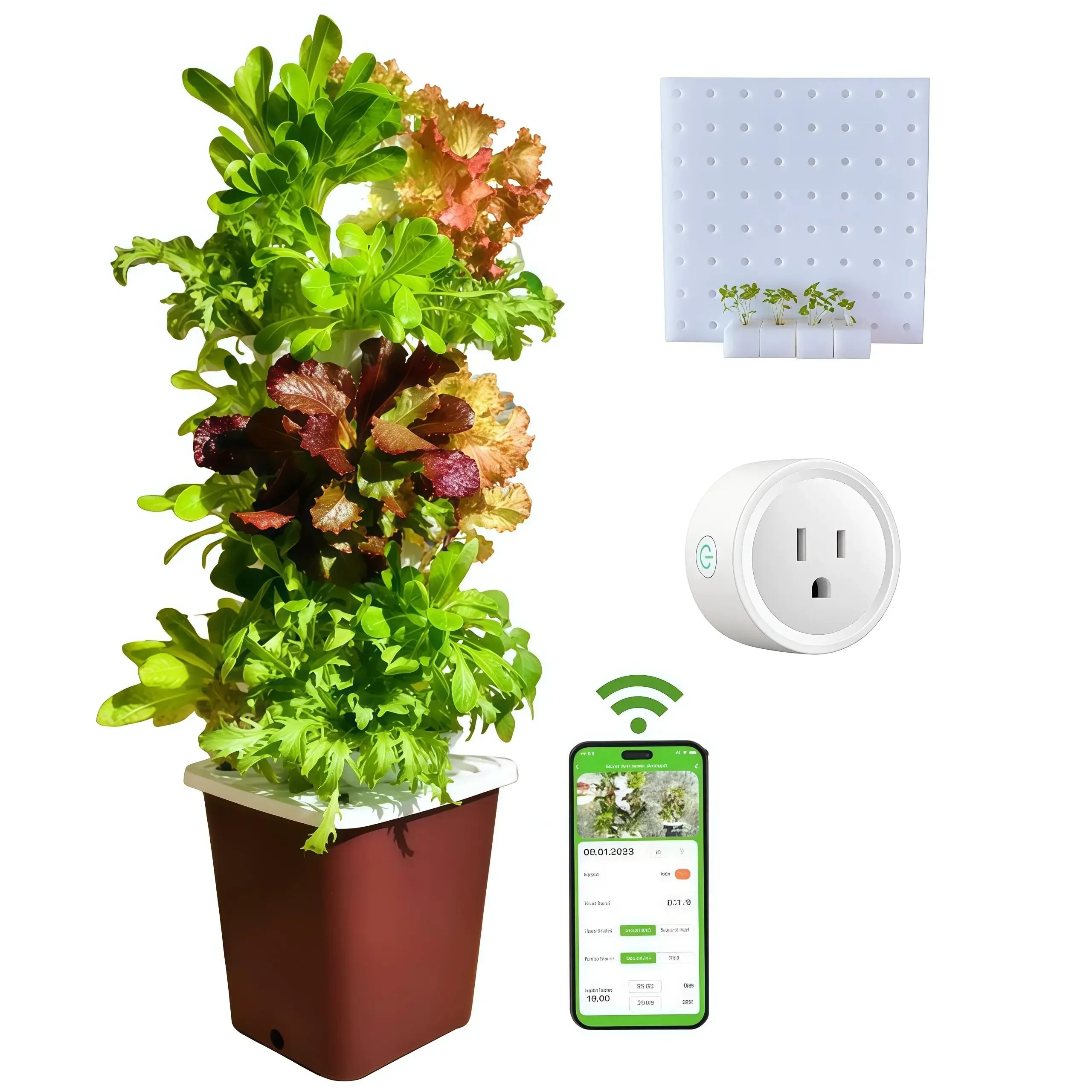 Smart Garden Vertical - Smart Vertical Hydroponic Garden System With