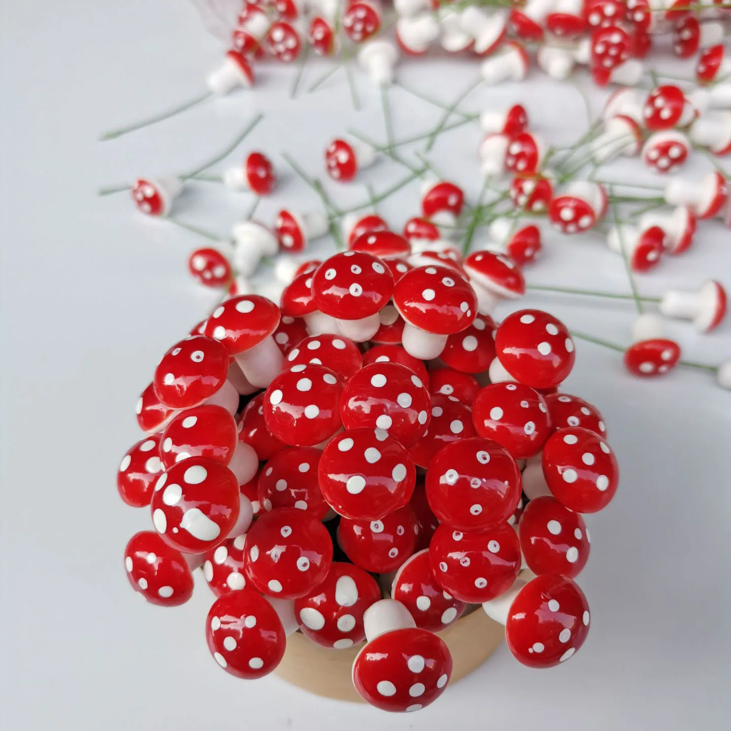 Smart Garden Mini - Miniatures Artificial Foam Mushroom Garden Fairy