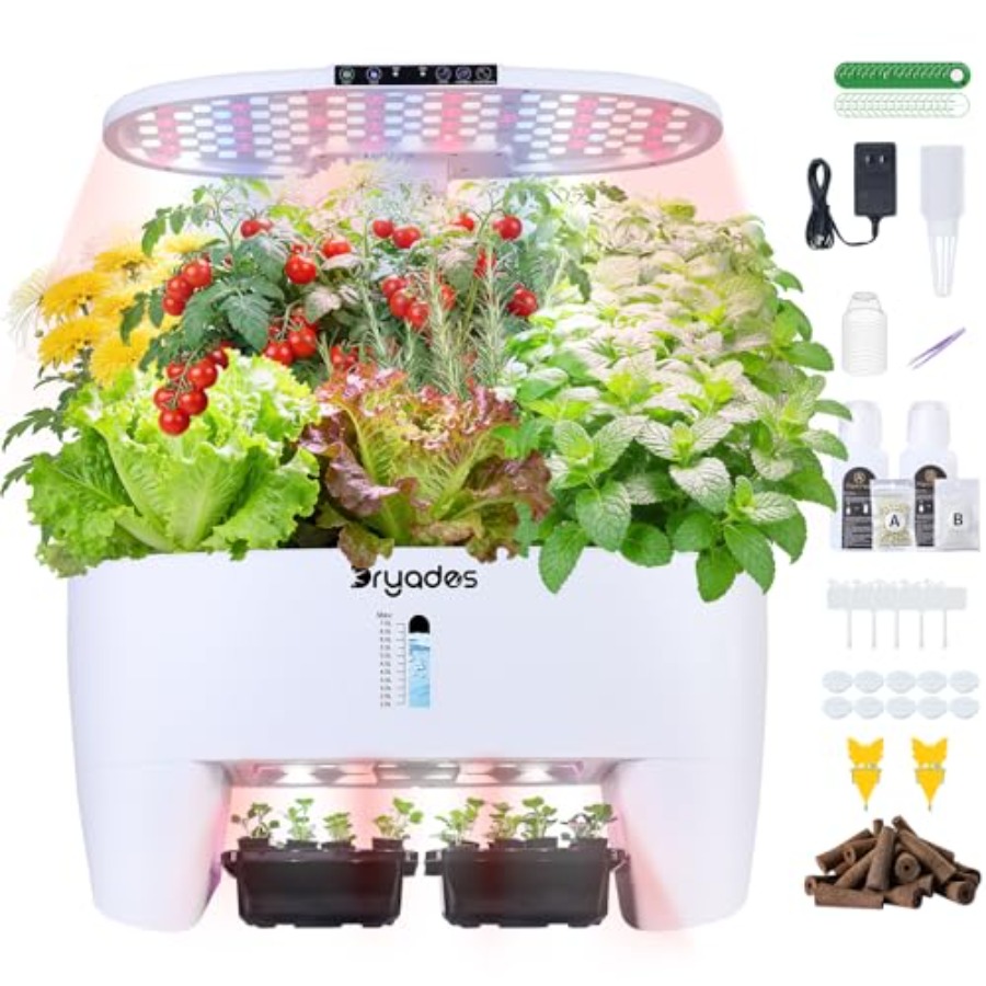 Smart Garden Herb - Hydroponic Growing System Kit for Home/Office/School: