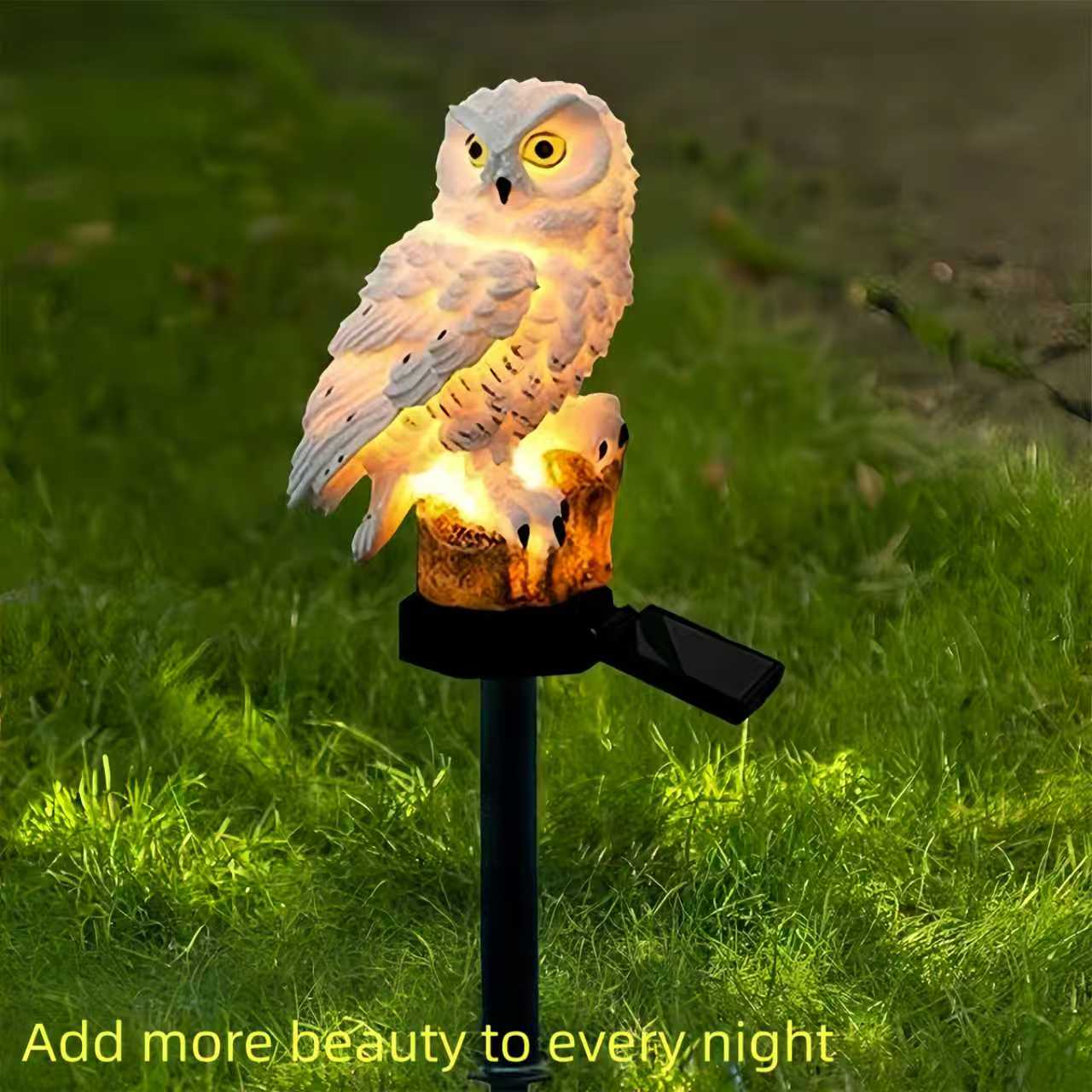 Smart Zen Garden - Solar Owl Garden Stake Light Outdoor