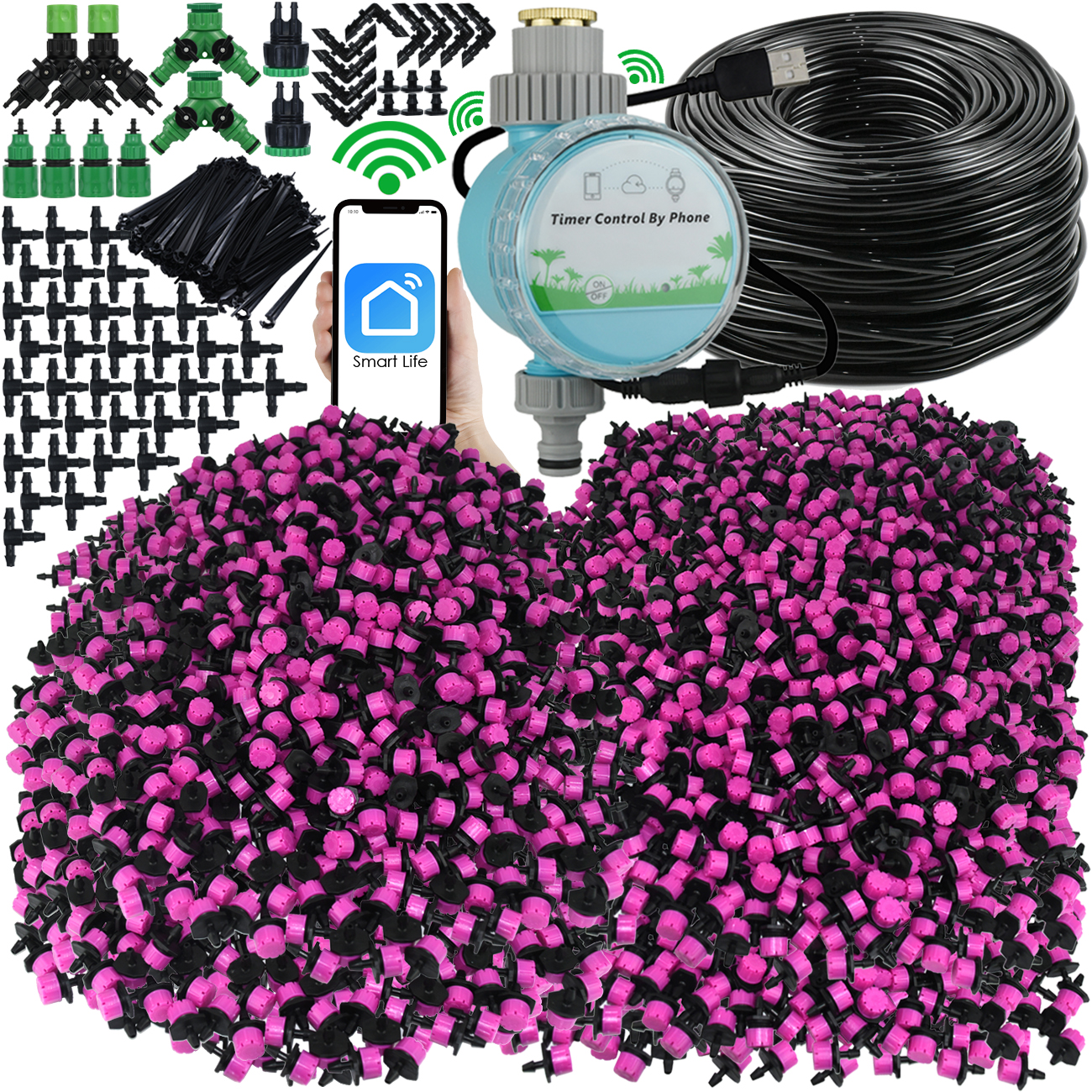 Smart Garden Project - KESLA 5-50M Drip Irrigation Automatic Watering