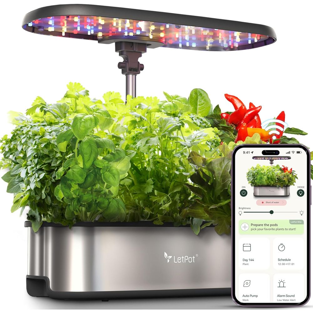 Smart Garden Herb - 12-Pod Hydroponic Herb Garden Indoor Kit,