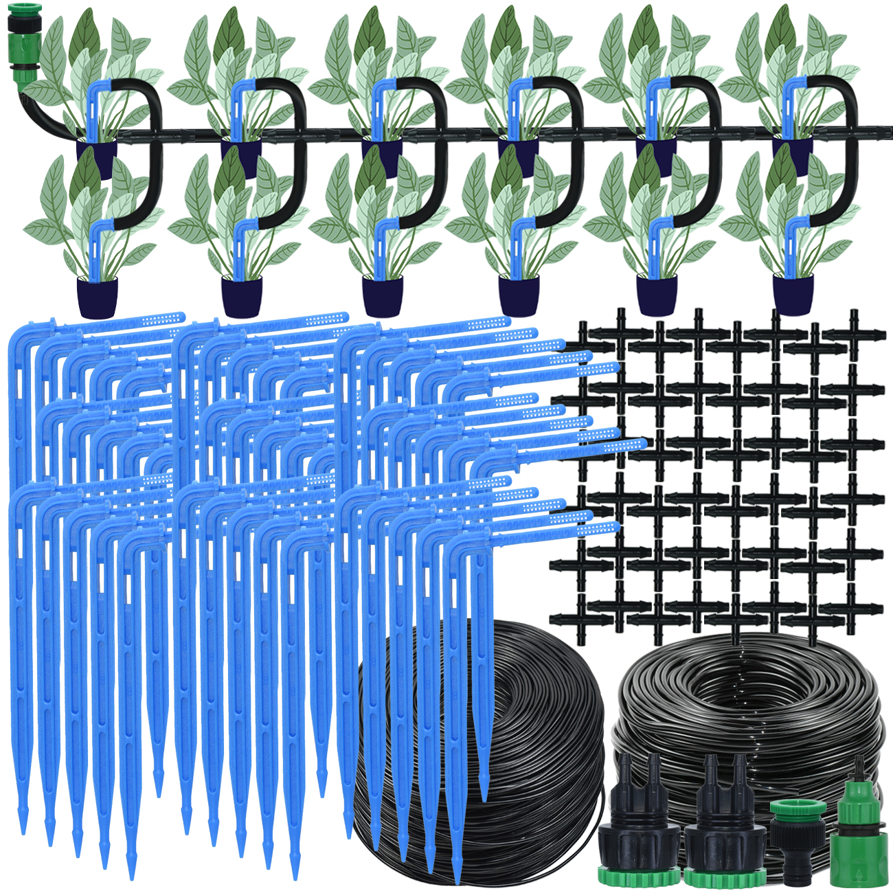 Smart Garden Project - KESLA Automatic Drip Irrigation Kit 4/7