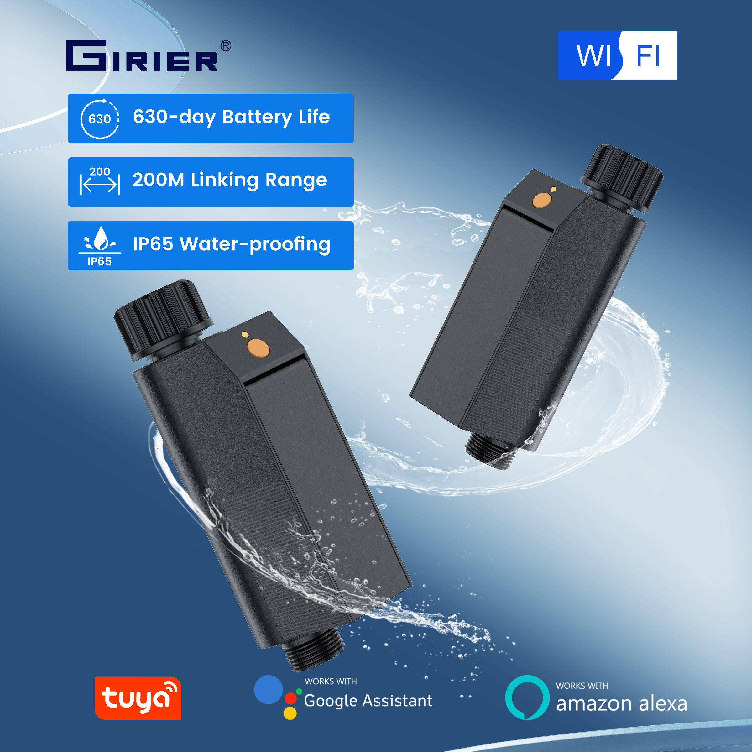 Smart Garden Refill - GIRIER Tuya WiFi Water Timer No