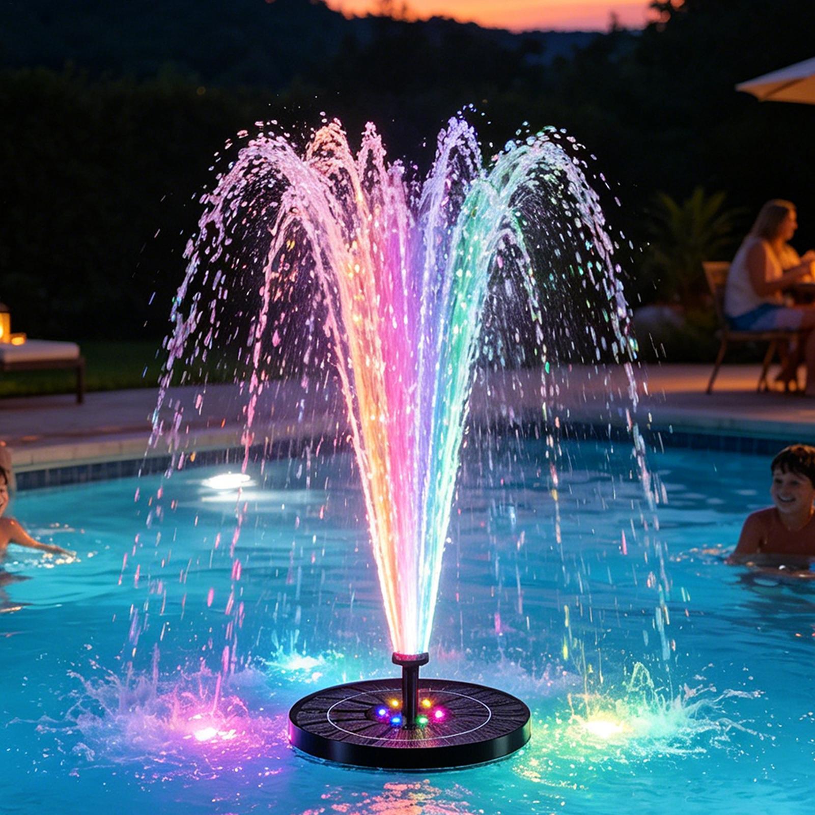 Smart Zen Garden - Floating Solar Bird Bath Fountain with