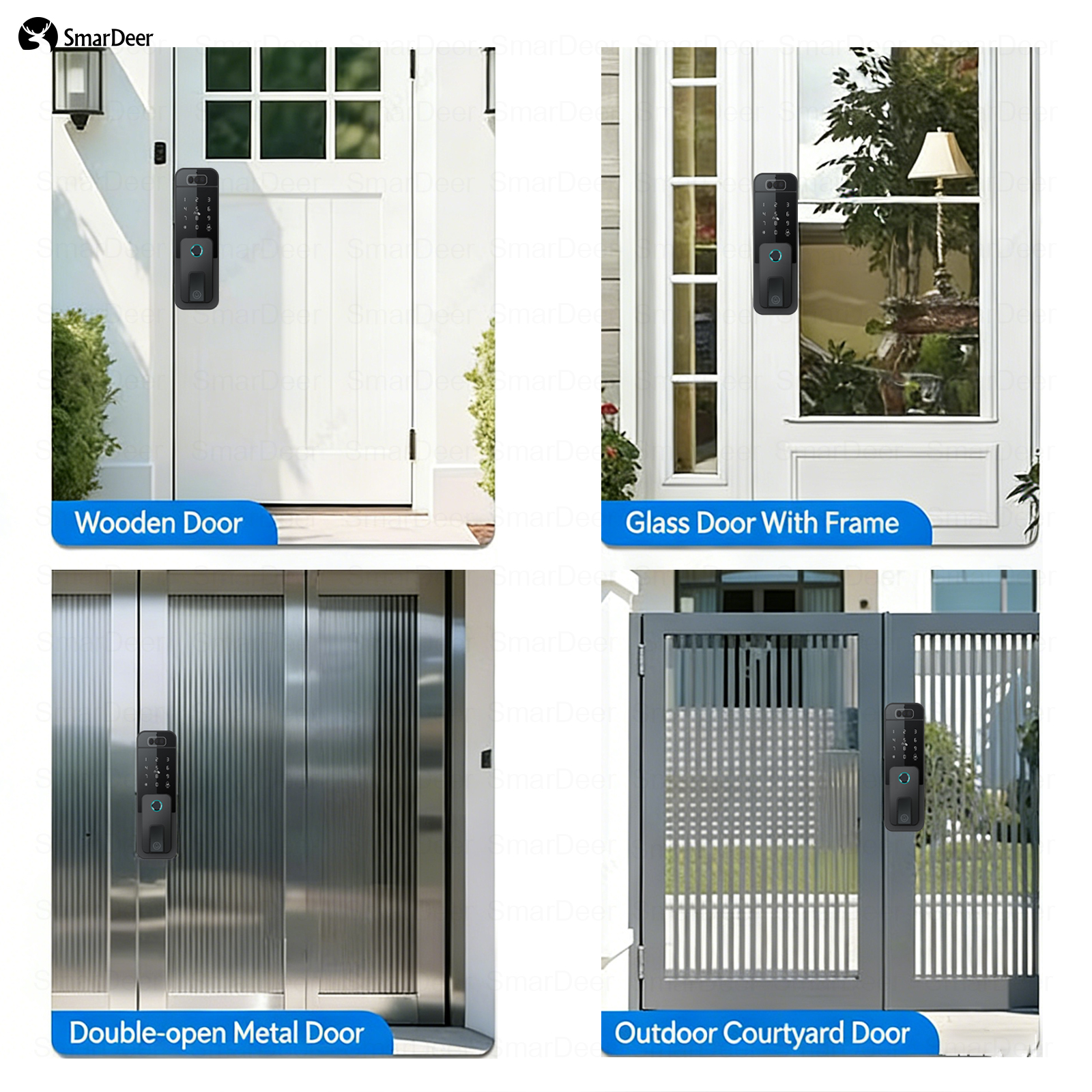 Waterproof Outdoor Smart Door  - Smart Garden Lock 评论和价格