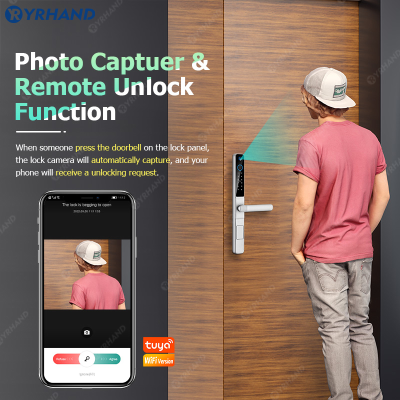 YRHAND IP66 Keyless Cat's Eye  - Smart Garden Lock 评论和价格