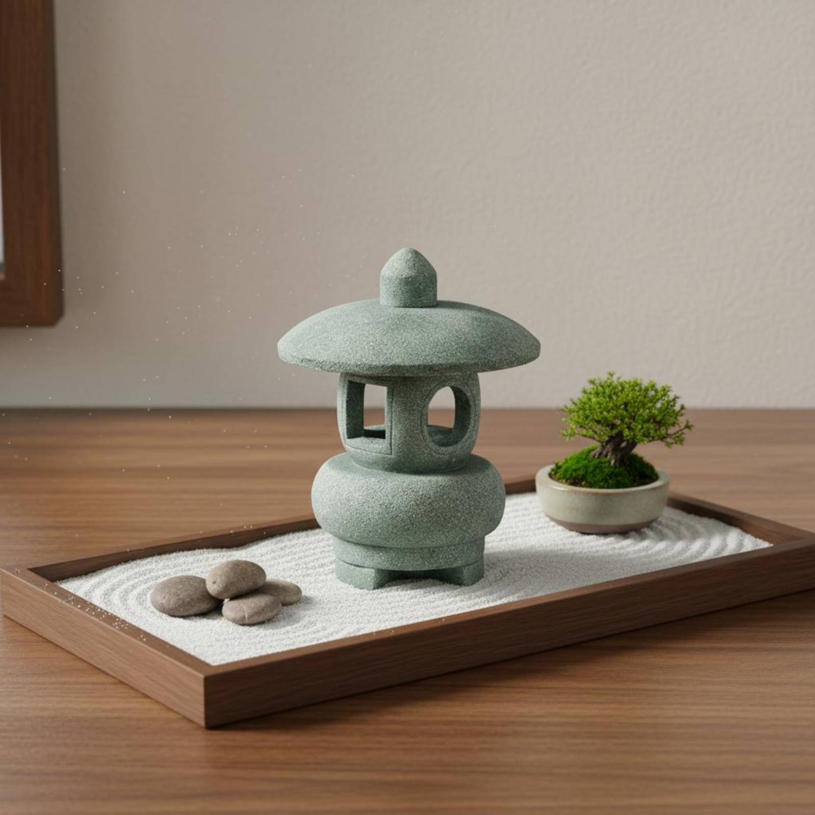 Miniature Stone Lantern Antiqu - Smart Garden Mini 评论和价格