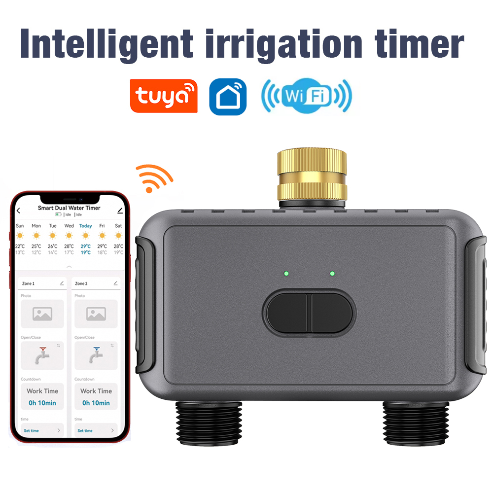 Tuya WiFi Water Timer Smart 2  - Smart Garden Refill 评论和价格