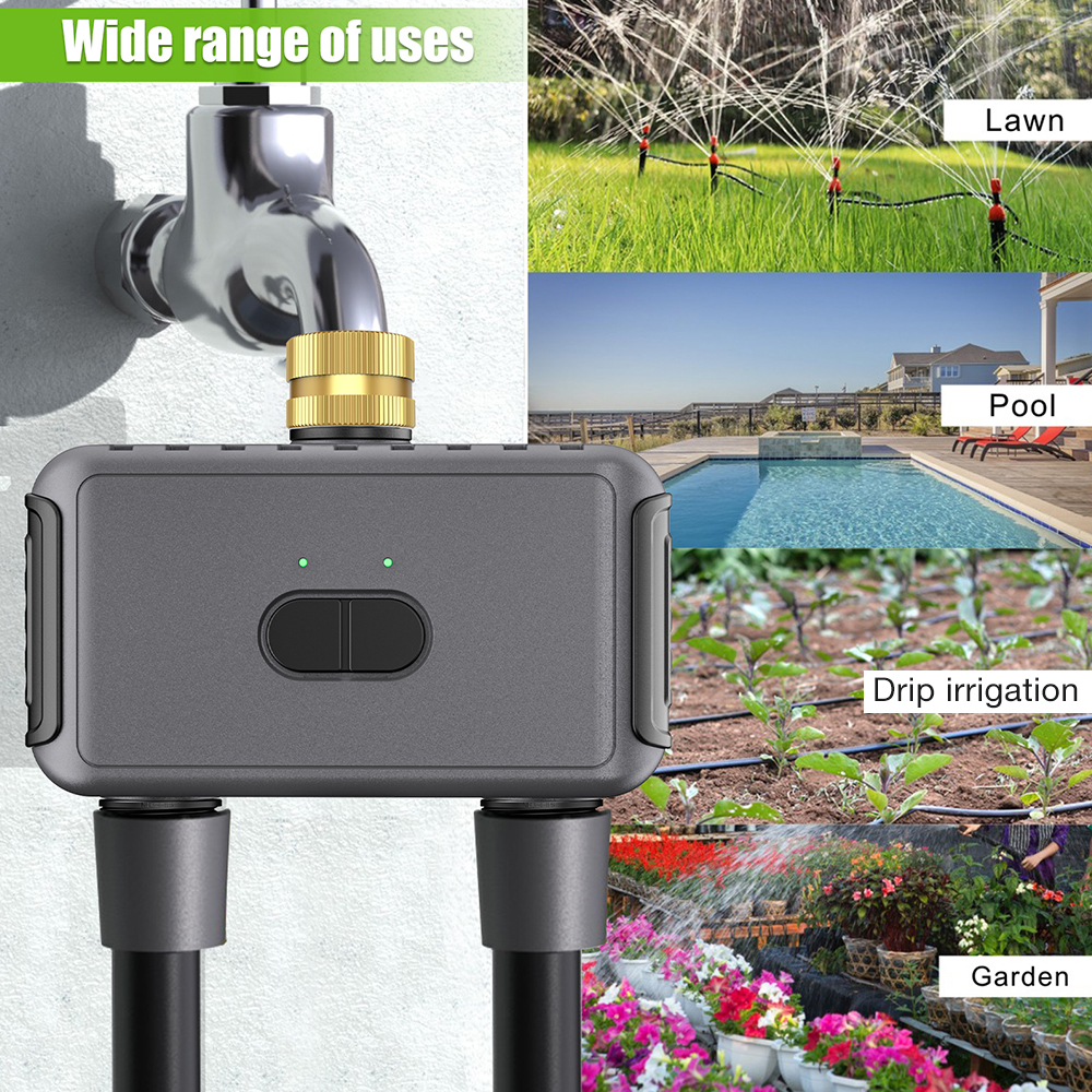 Tuya WiFi Water Timer Smart 2  - Smart Garden Refill 评论和价格