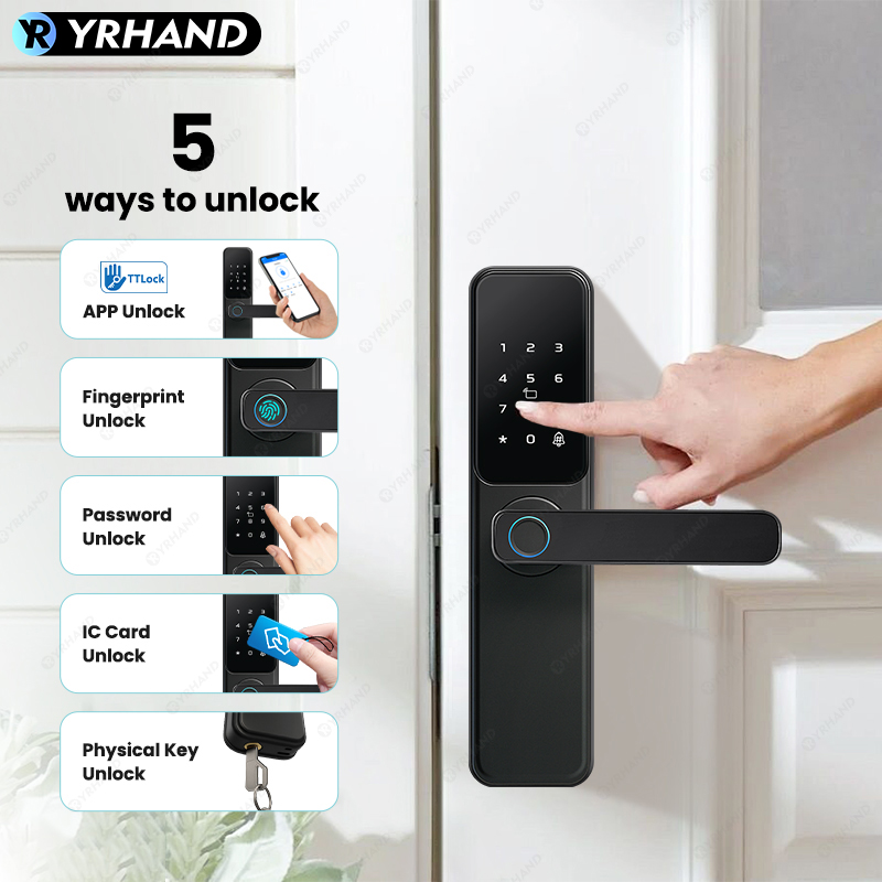 Bluetooth TTLock App Fingerpri - Smart Garden Lock 评论和价格