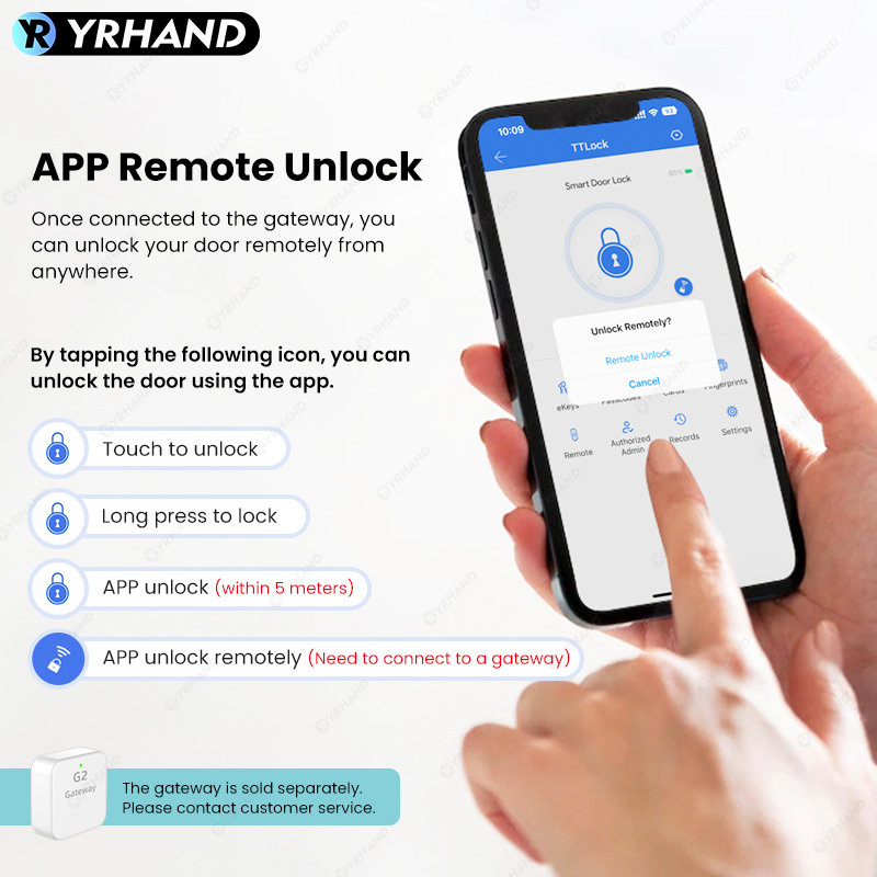 Bluetooth TTLock App Fingerpri - Smart Garden Lock 评论和价格