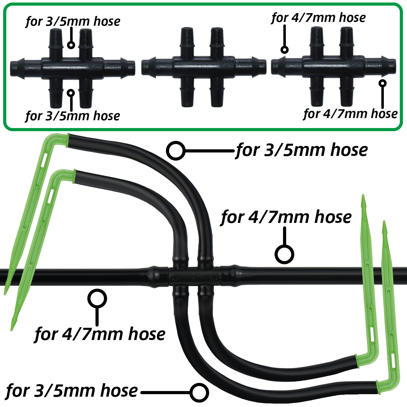 KESLA Garden 4/7mm to 3/5mm Ho - Smart Garden Project 评论和价格