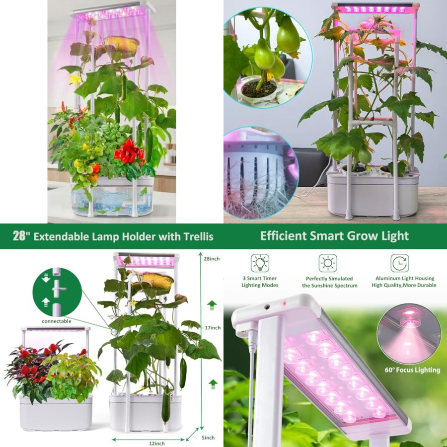 Hydroponics Growing System kit - Smart Gardening 评论和价格