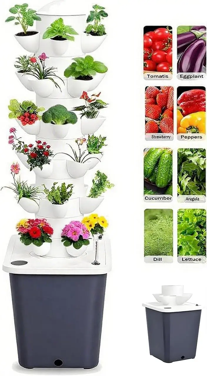 Vertical Hydroponic Garden Sys - Smart Garden Vertical 评论和价格