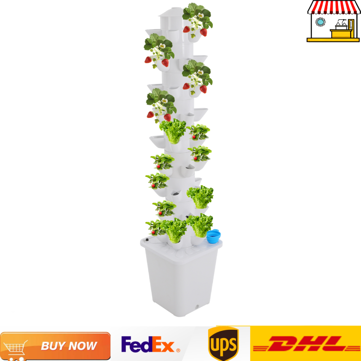 45-Holes Hydroponic Garden Ver - Vertical Planter Tower 评论和价格
