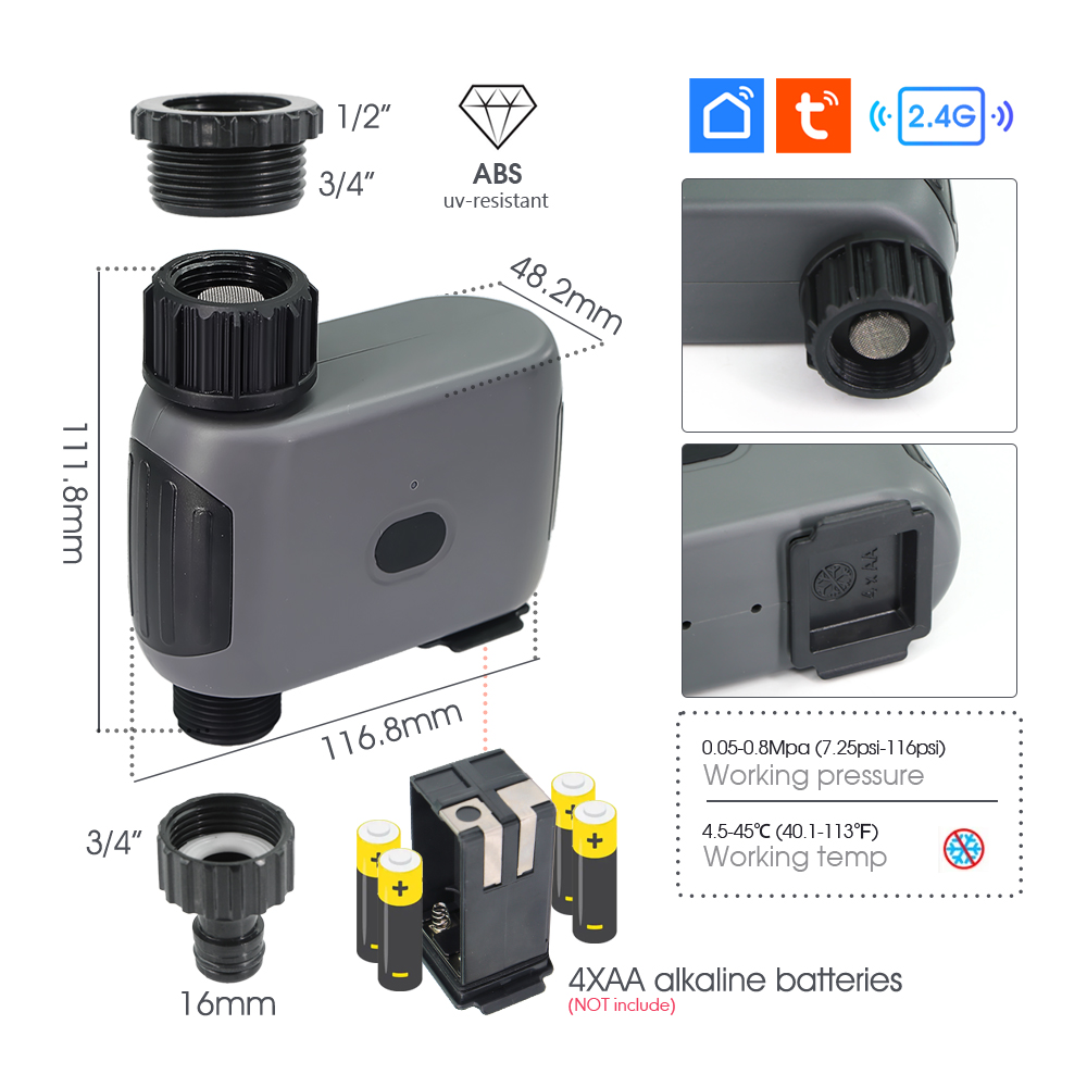 2.4GHz Wifi Timer Misting Cool - Smart Garden Refill 评论和价格