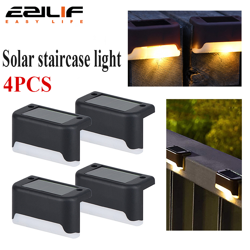 4PCS Solar Deck Light Outdoor  - Smart Zen Garden 评论和价格