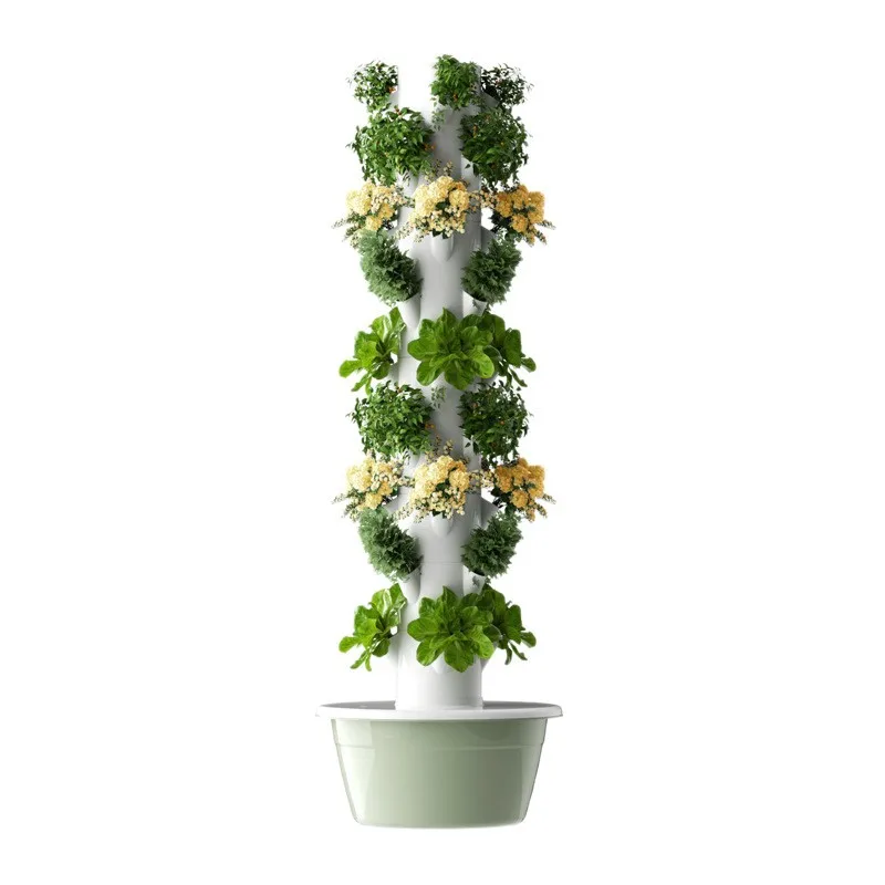 Vertical hydroponic tower for  - Vertical Planter Tower 评论和价格