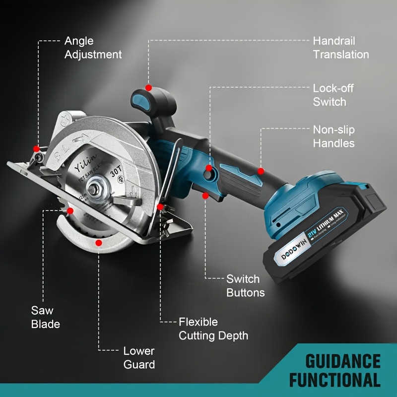 Brushless Circular Saw Kit - 2 - Smart Gardening 评论和价格