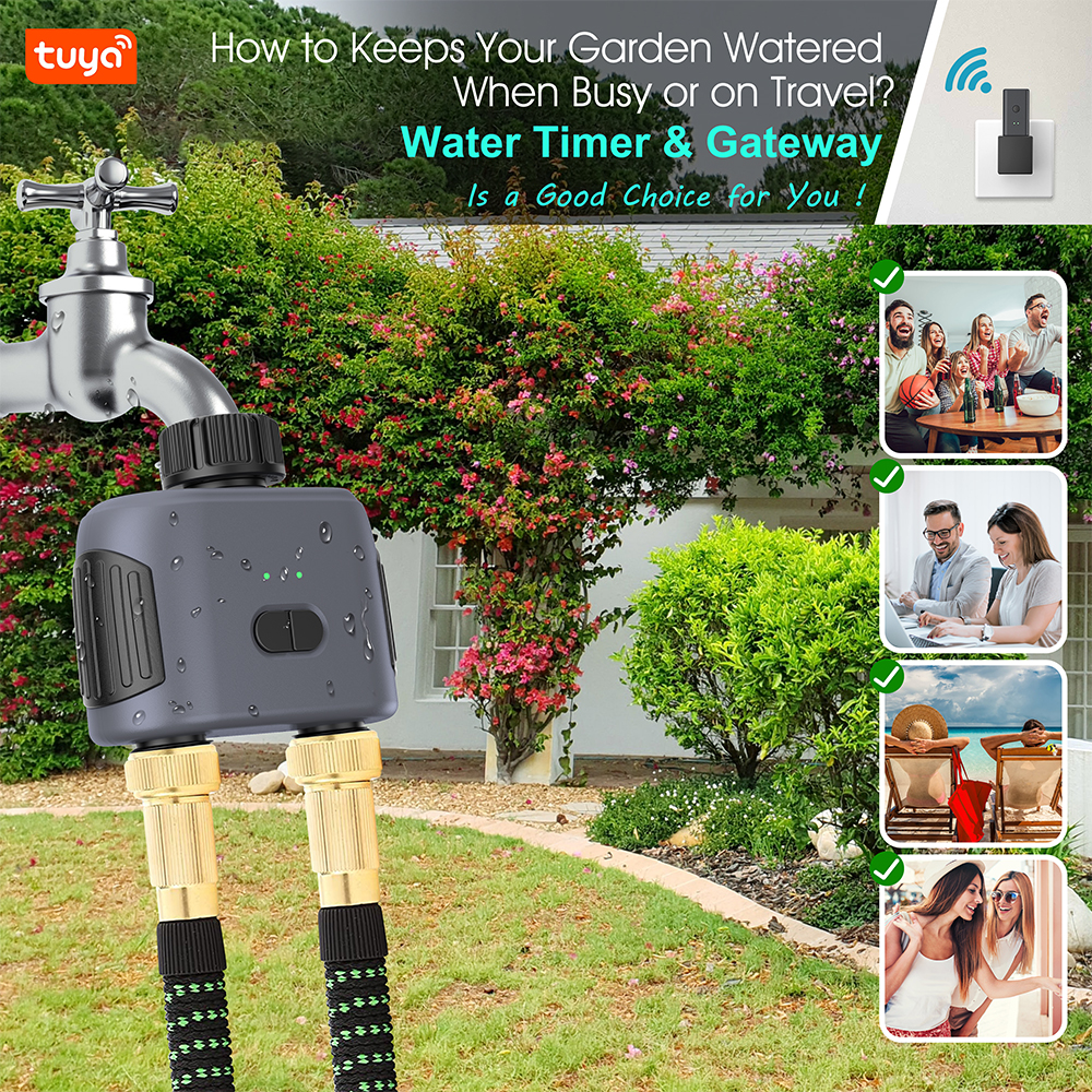 Tuya Zigbee/Bluetooth Water Ti - Smart Garden Refill 评论和价格