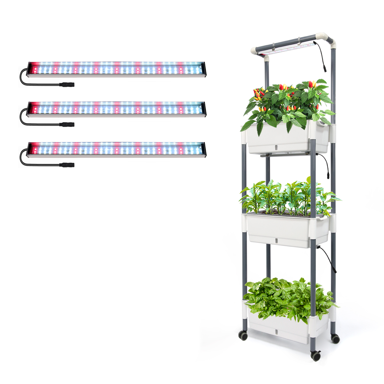 3-layer Garden Planter Box Sta - Smart Garden Vertical 评论和价格
