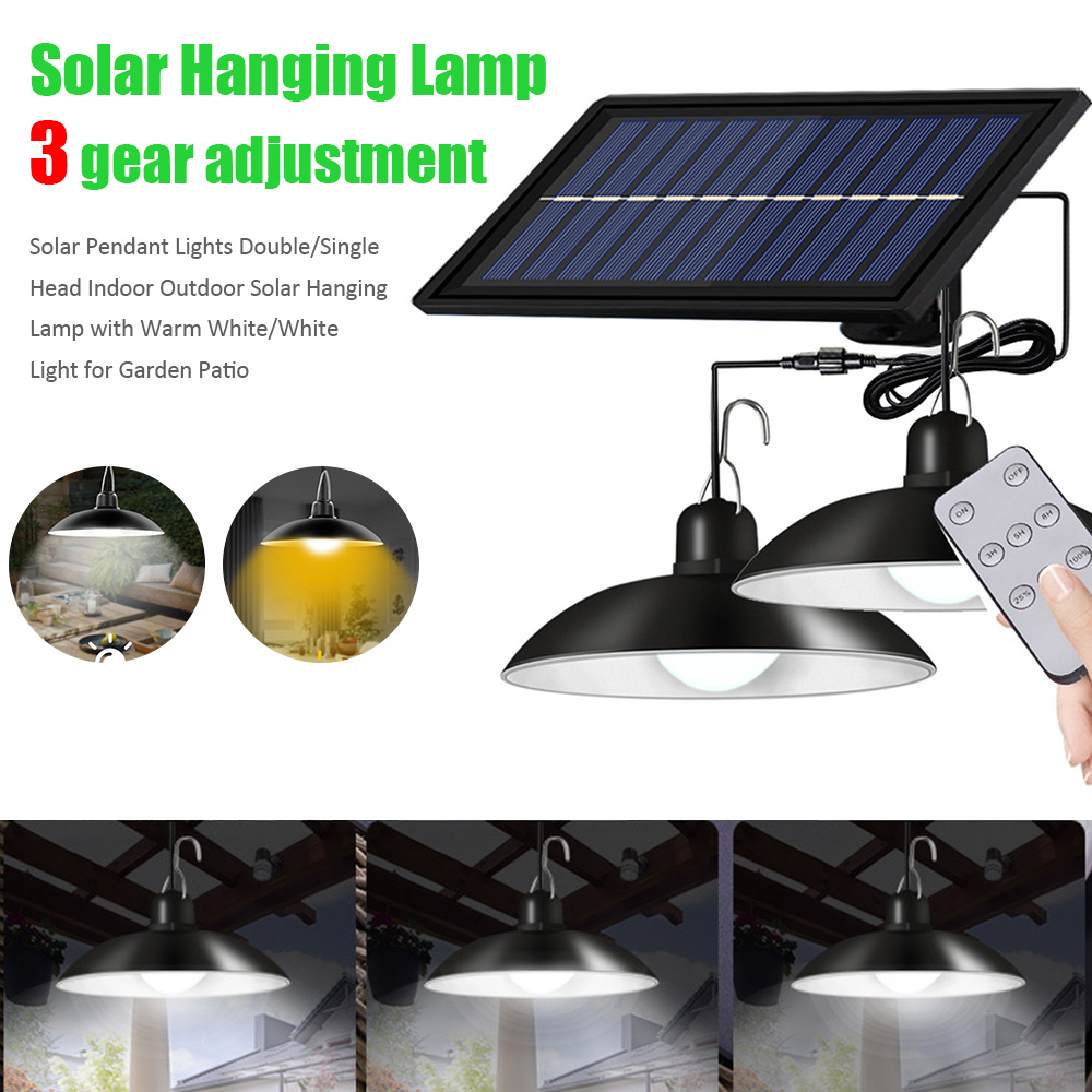 Solar Pendant Light with Doubl - Smart Garden Sheds 评论和价格