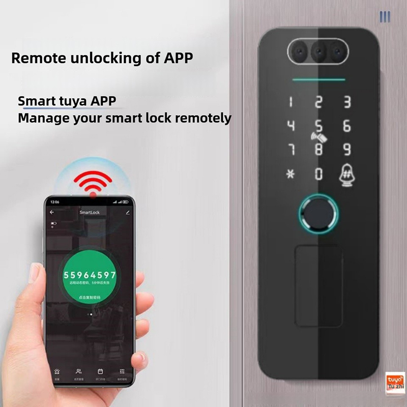 Waterproof 3D Face Recognition - Smart Garden Lock 评论和价格