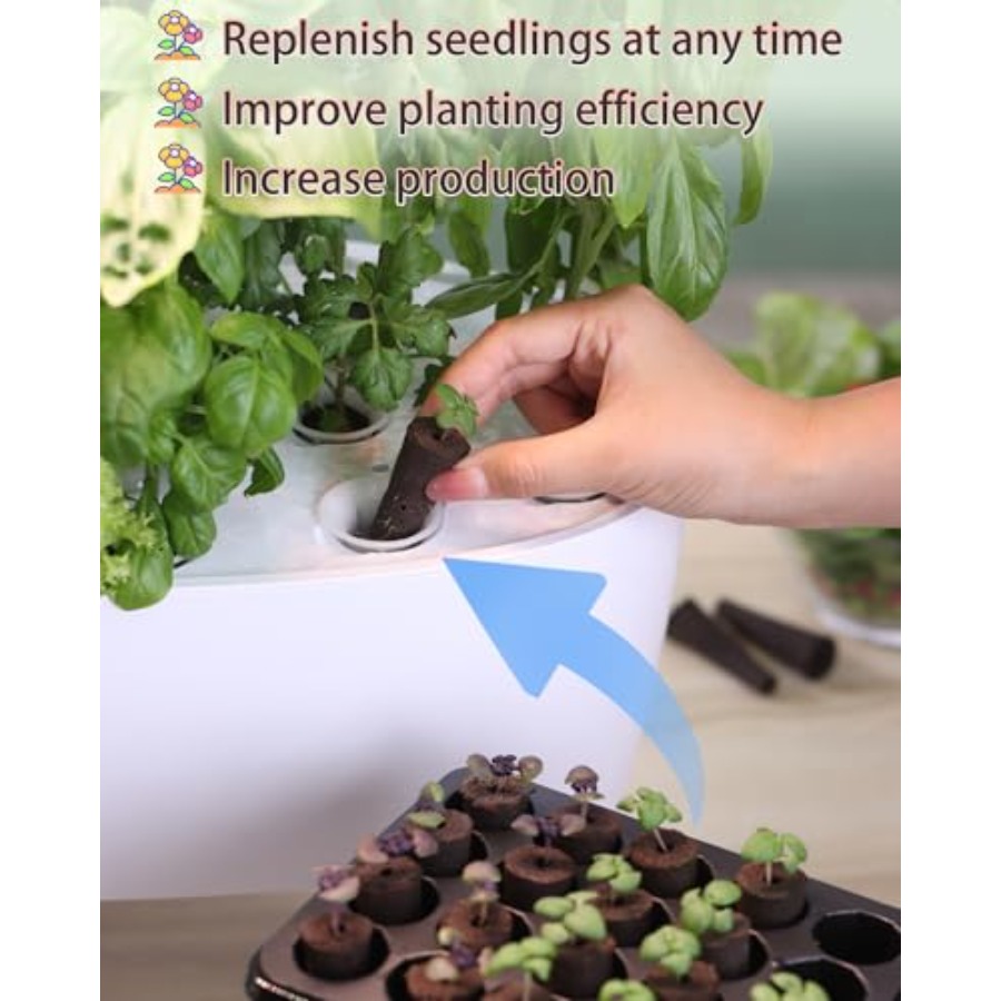 Hydroponic Growing System Kit  - Smart Garden Herb 评论和价格
