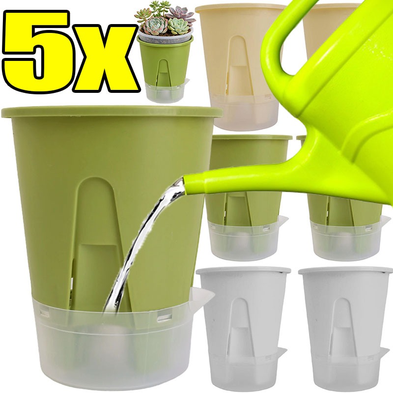 Self Watering Planter Pot Tray - Smart Garden Project 评论和价格