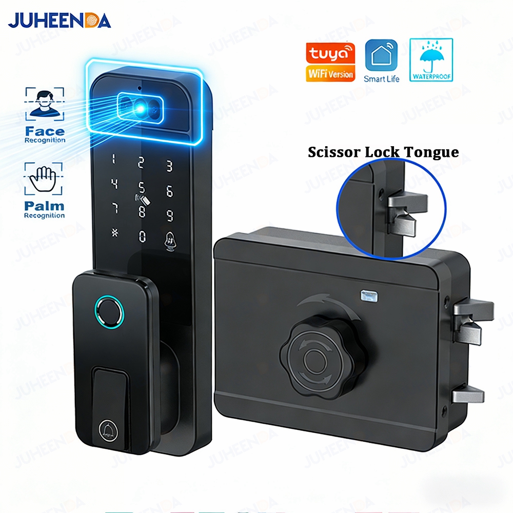 Tuya WiFi Smart Door Lock Face - Smart Garden Lock 评论和价格