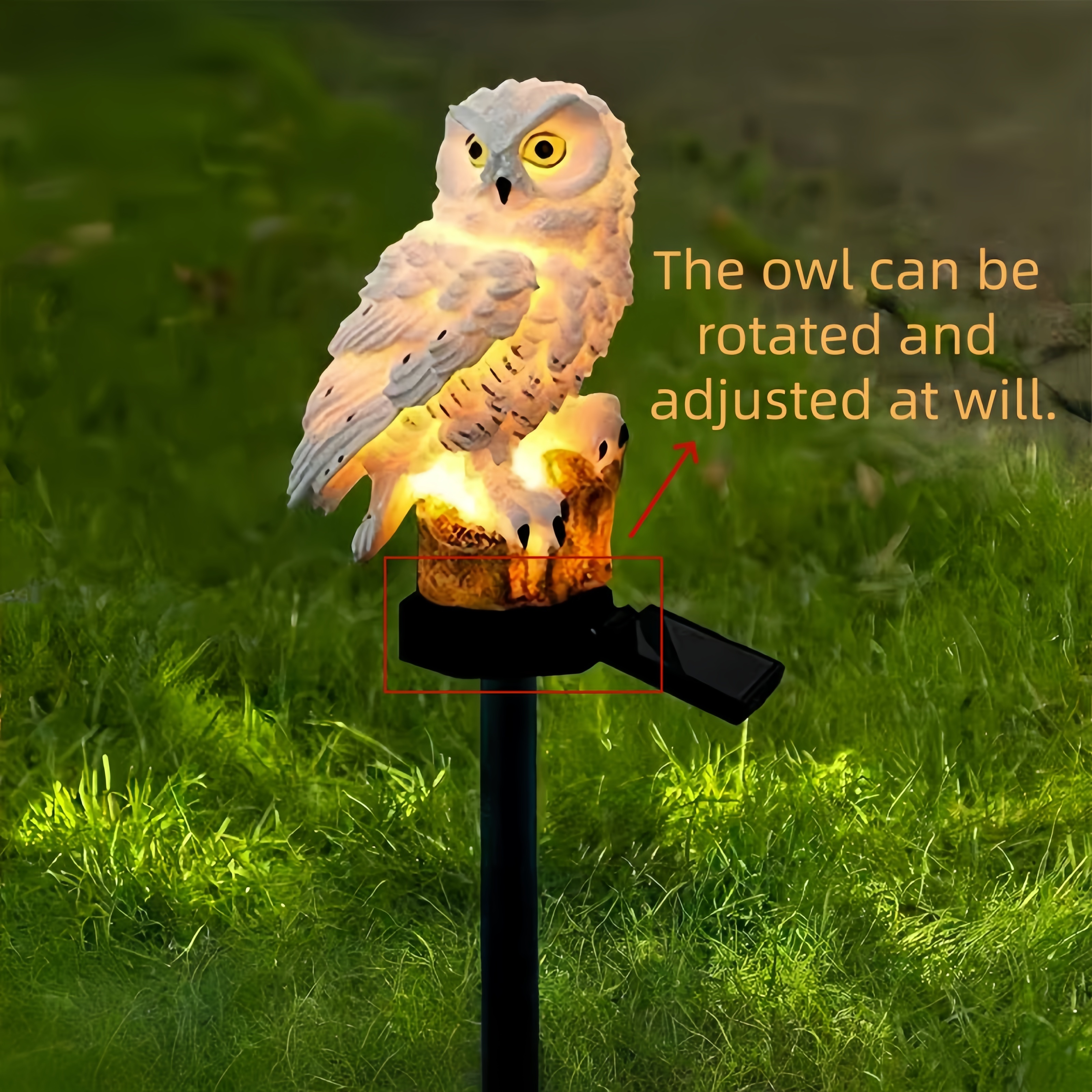 Solar Owl Garden Stake Light O - Smart Zen Garden 评论和价格