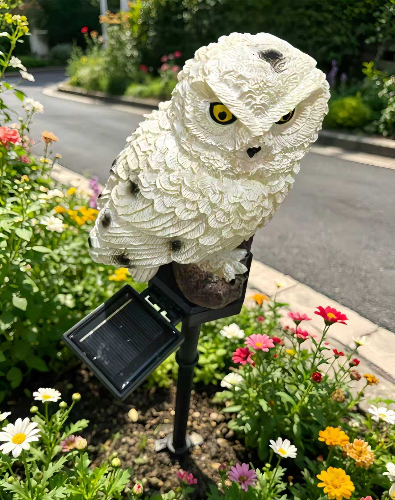 Solar Owl Garden Stake Light O - Smart Zen Garden 评论和价格
