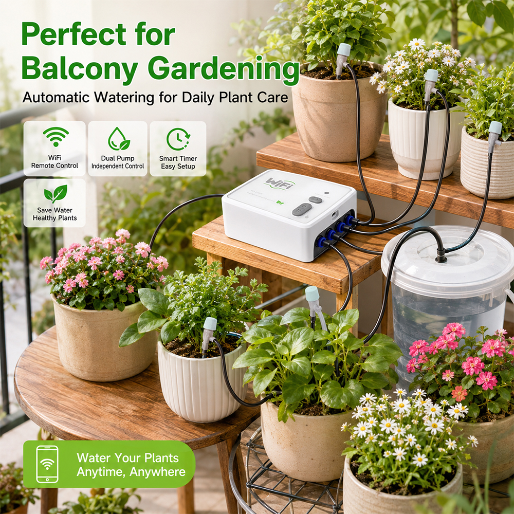 WIFI Smart Dual Pump Automatic - Smart Garden Is 评论和价格