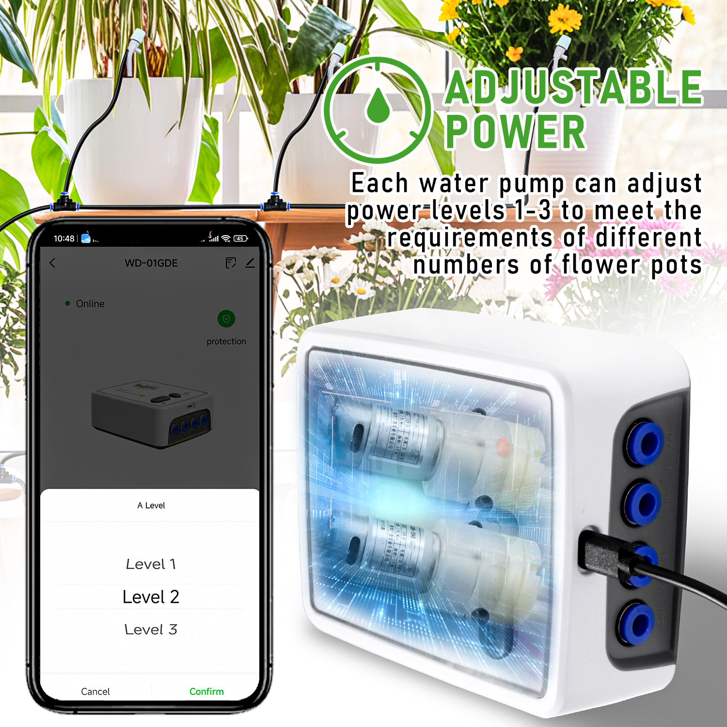 WIFI Smart Dual Pump Automatic - Smart Garden Is 评论和价格
