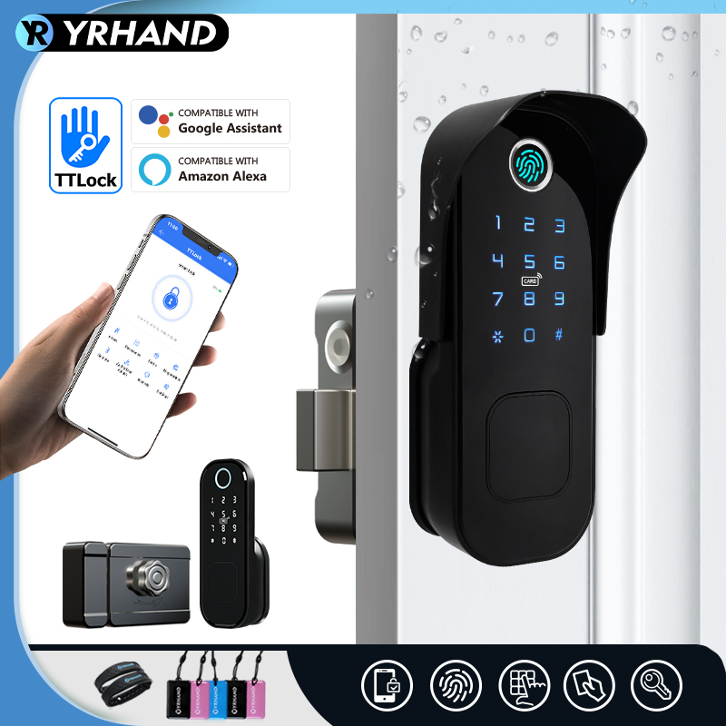 Tuya Fingerprint Door Lock Wat - Smart Garden Lock 评论和价格