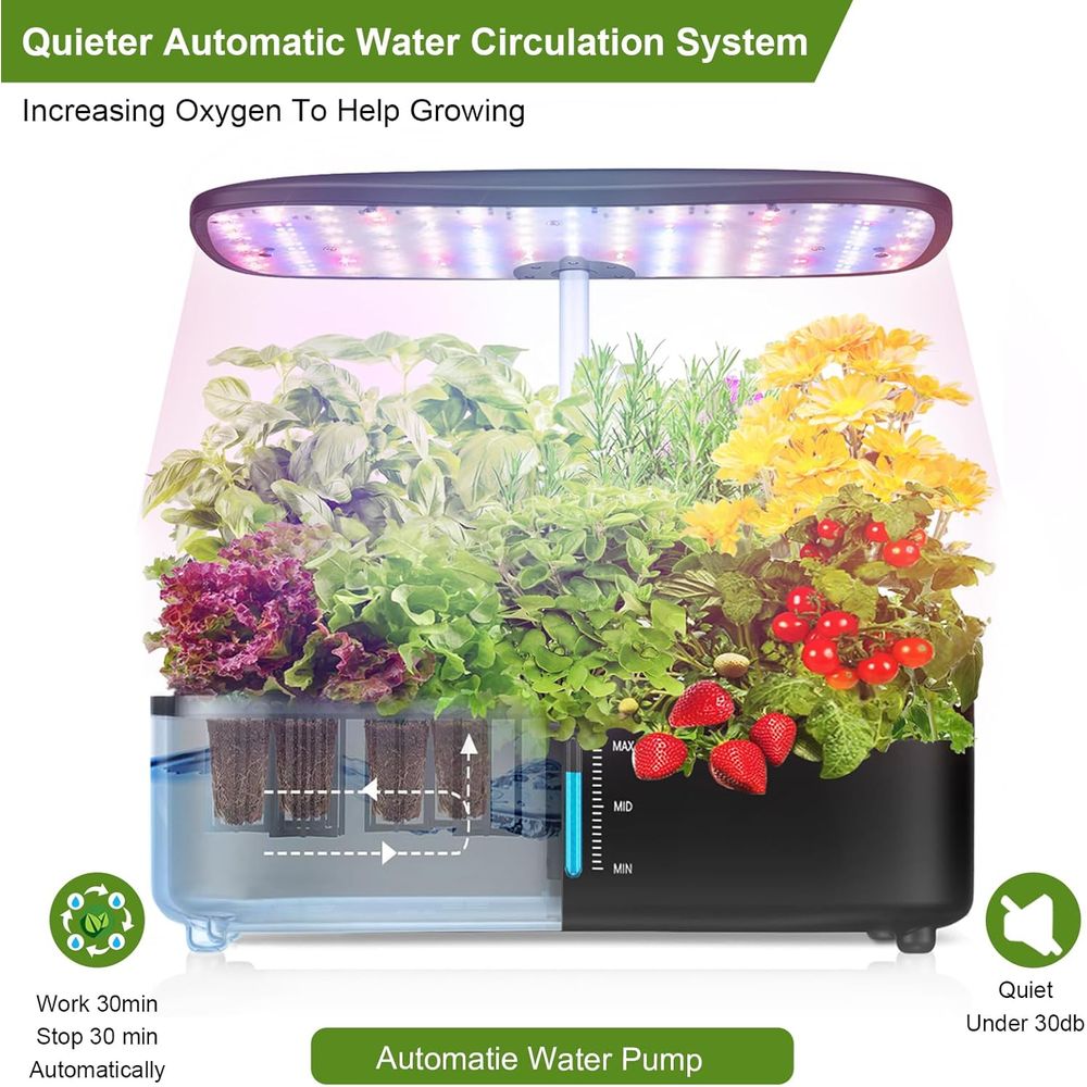 Indoor Hydroponic Herb Garden  - Smart Garden Herb 评论和价格
