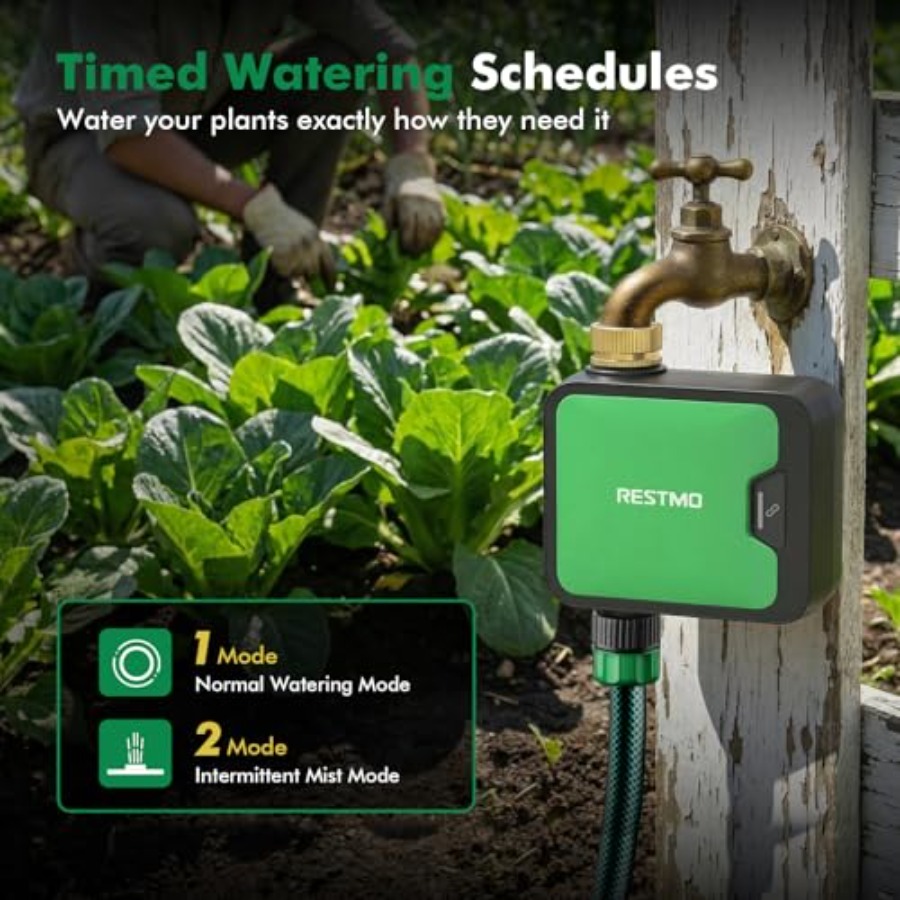 Smart WiFi Water Timer for Gar - Smart Garden Is 评论和价格