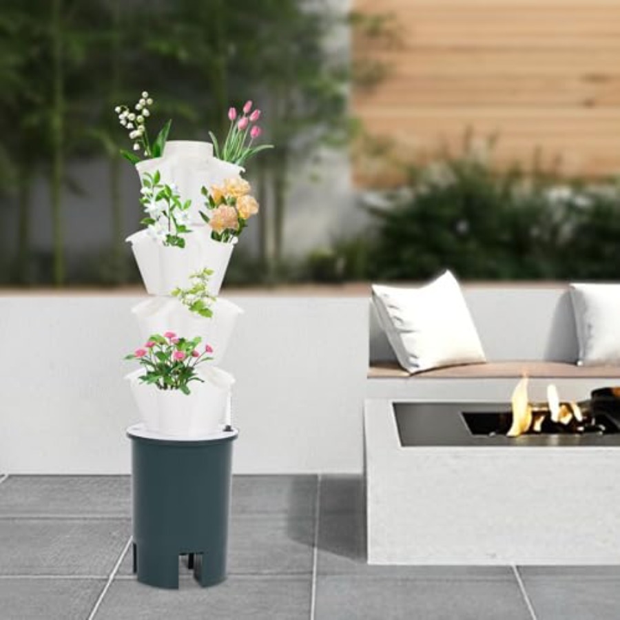 20-Plants Vertical Hydroponics - Vertical Planter Tower 评论和价格