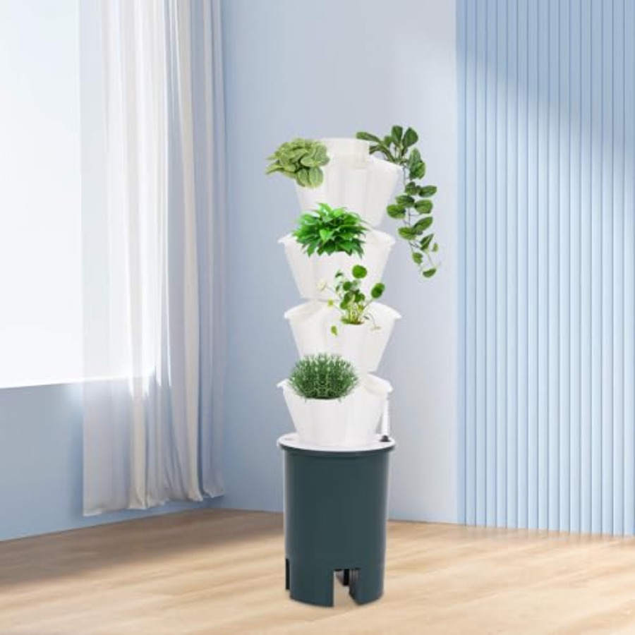 20-Plants Vertical Hydroponics - Vertical Planter Tower 评论和价格