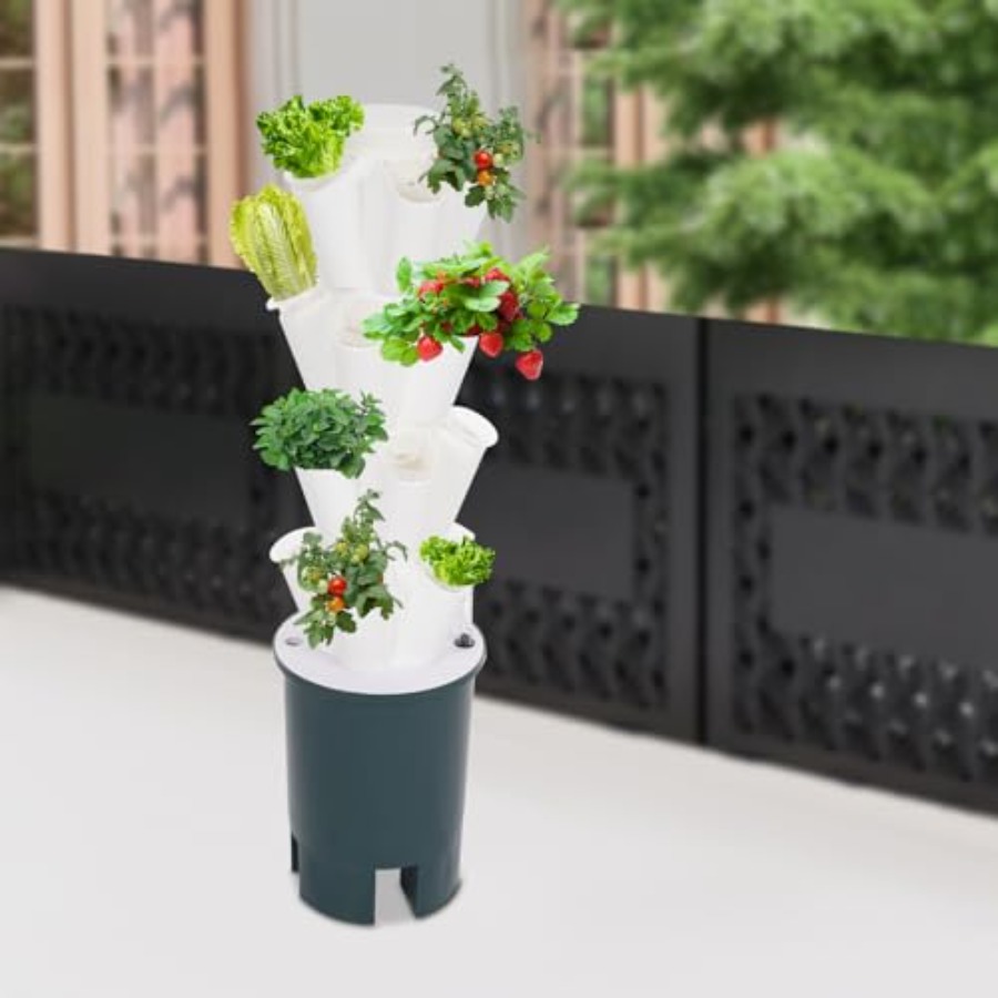 20-Plants Vertical Hydroponics - Vertical Planter Tower 评论和价格