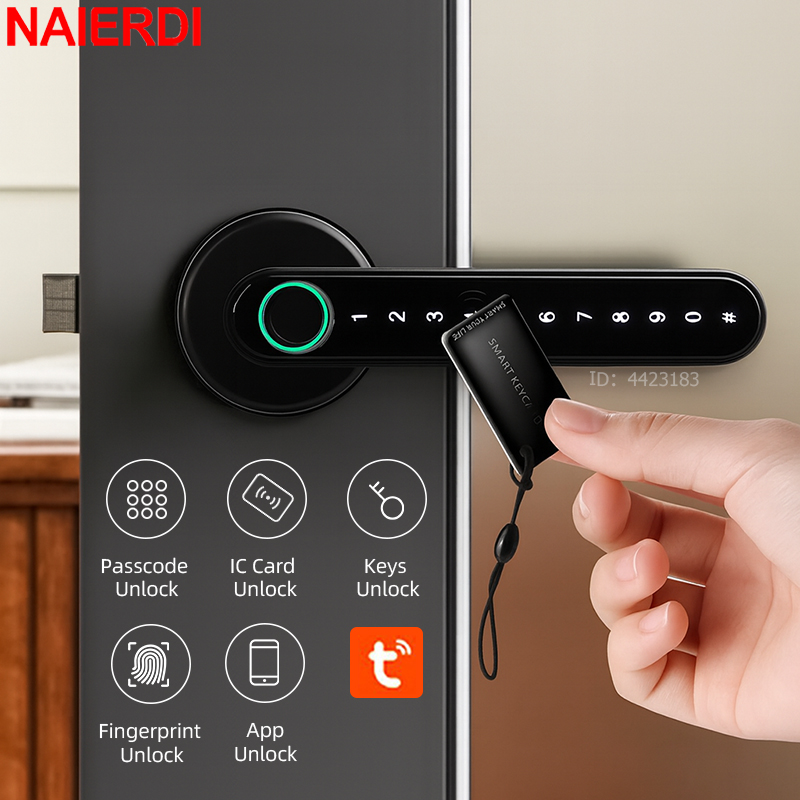 NAIERDI Smart Fingerprint Door - Smart Garden Lock 评论和价格