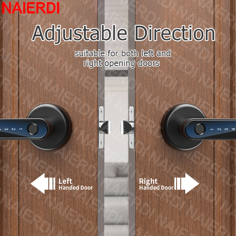 NAIERDI Smart Fingerprint Door - Smart Garden Lock 评论和价格