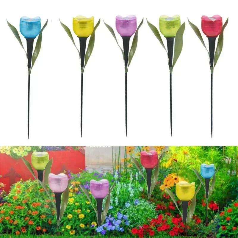 1Pcs Garden Tulip Flower Shape - Smart Zen Garden 评论和价格