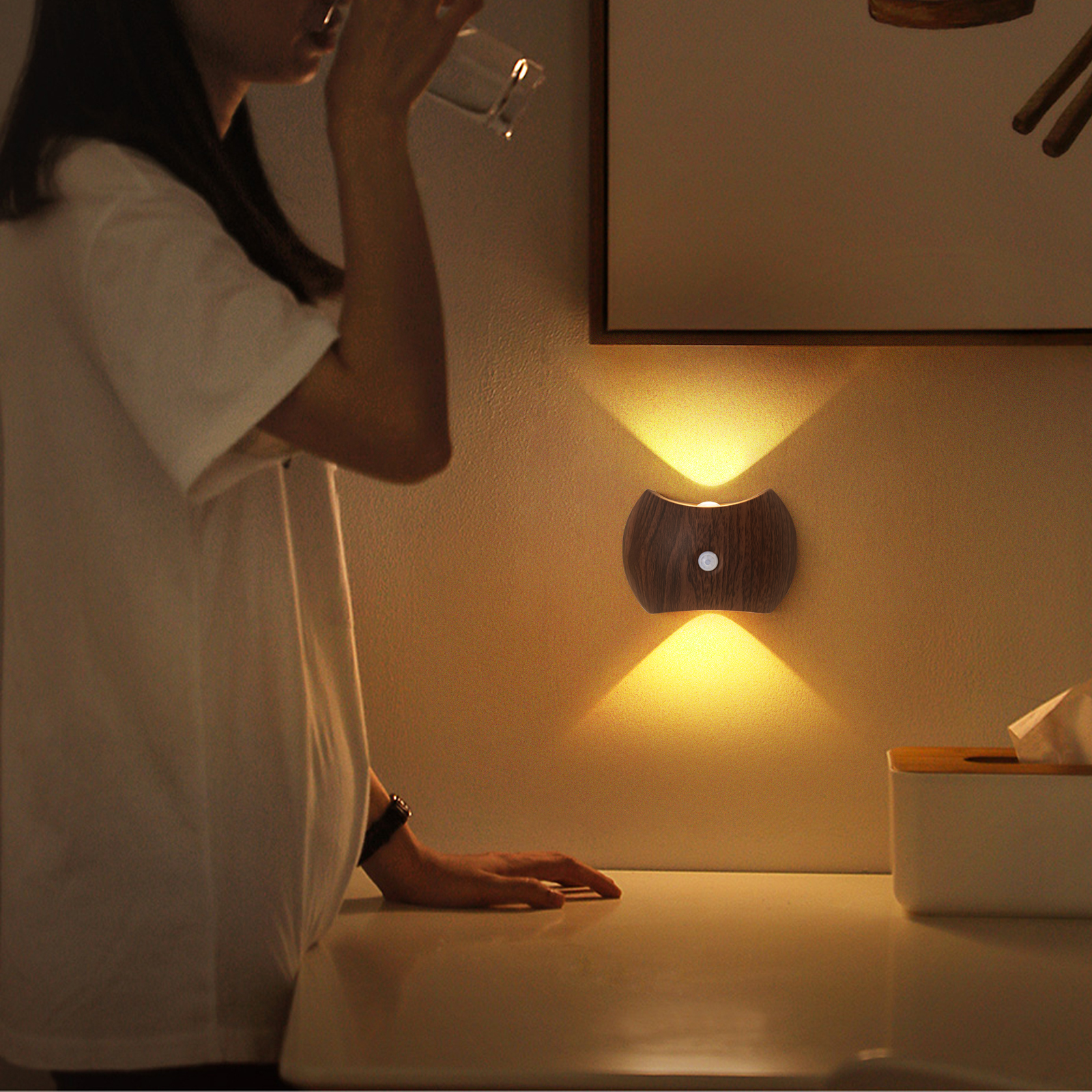 Smart Wall Lamp Sensor-activat - Smart Garden Rooms 评论和价格