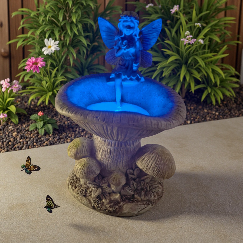 Creative Flower Fairy Solar Ni - Smart Zen Garden 评论和价格
