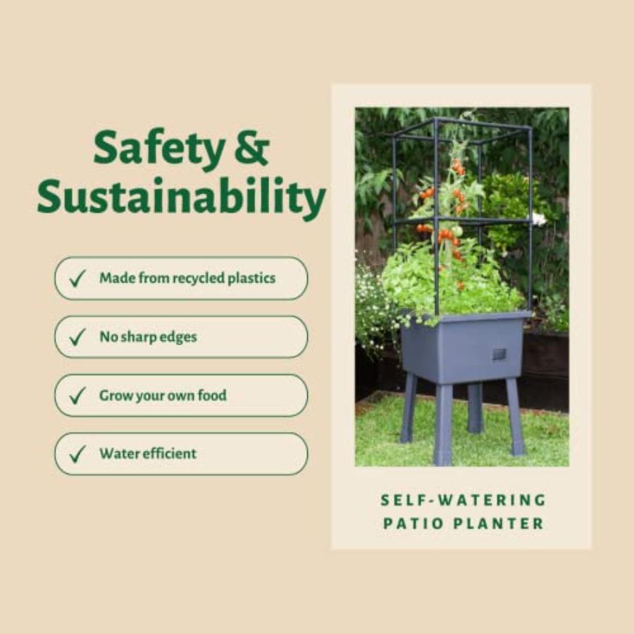 Hydroponic Tower with Trellis  - Vertical Planter Tower 评论和价格