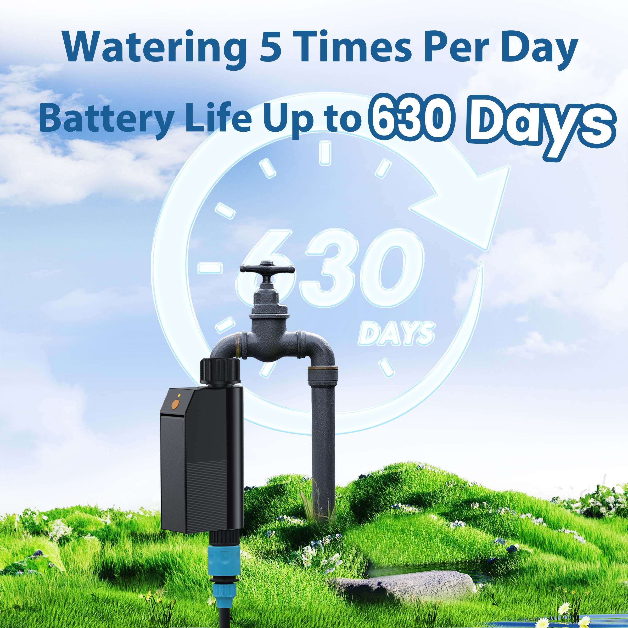 GIRIER Tuya WiFi Water Timer N - Smart Garden Refill 评论和价格
