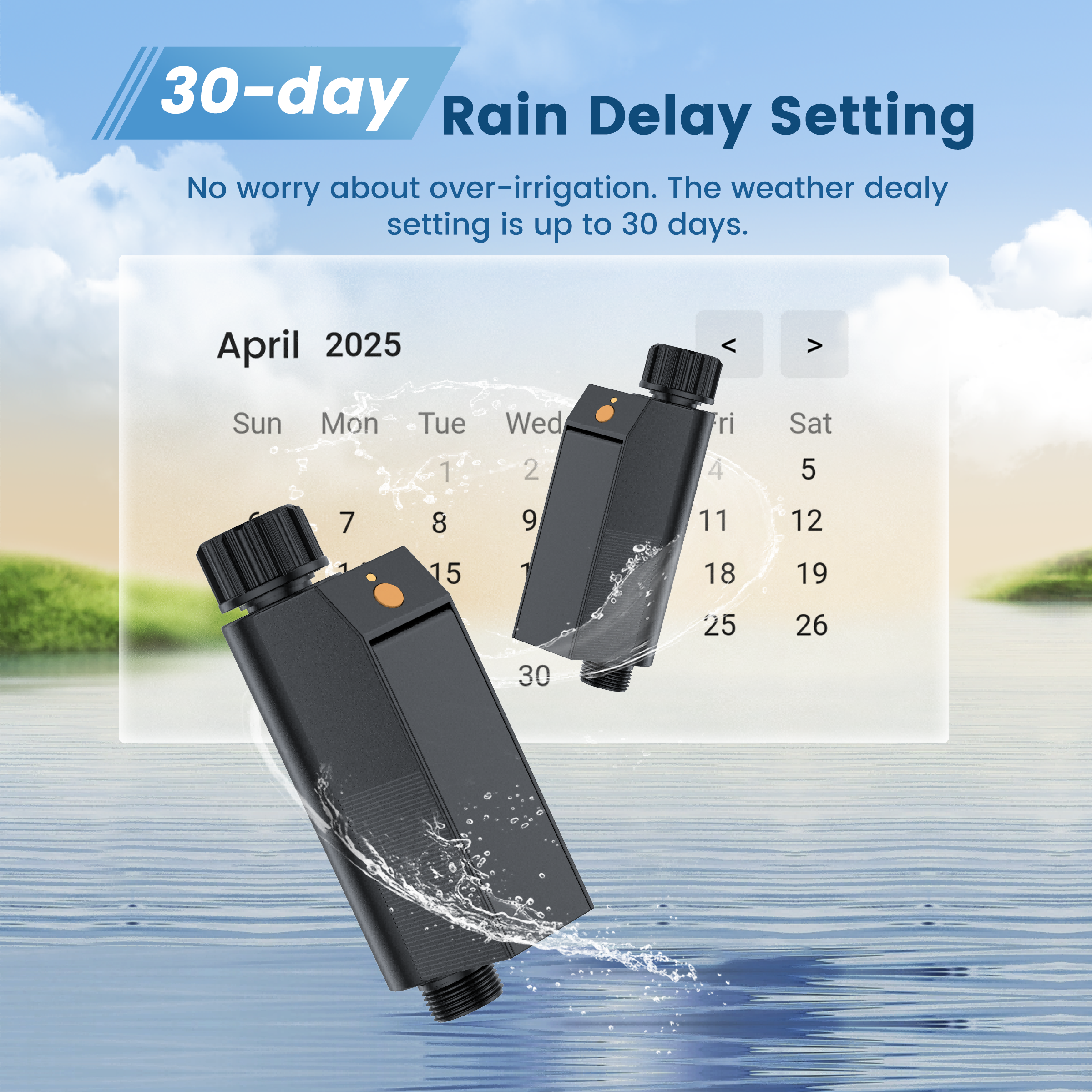 GIRIER Tuya WiFi Water Timer N - Smart Garden Refill 评论和价格